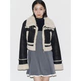 ショートフェイクムートンブルゾン | EMODA | 詳細画像41 