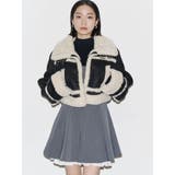 ショートフェイクムートンブルゾン | EMODA | 詳細画像42 