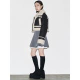 ショートフェイクムートンブルゾン | EMODA | 詳細画像44 