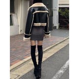 ショートフェイクムートンブルゾン | EMODA | 詳細画像6 