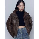 リボンパッファーダウンブルゾン | EMODA | 詳細画像2 