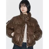 リボンパッファーダウンブルゾン | EMODA | 詳細画像41 