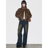 リボンパッファーダウンブルゾン | EMODA | 詳細画像43 