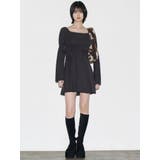 2WAYショルダーギャザーワンピース | EMODA | 詳細画像15