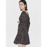 2WAYショルダーギャザーワンピース | EMODA | 詳細画像3