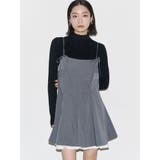 ヘムレイヤードフレアミニワンピース | EMODA | 詳細画像1 