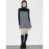 ヘムレイヤードフレアミニワンピース | EMODA | 詳細画像12 