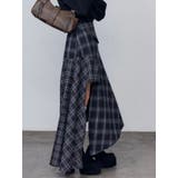 アシンメトリードッキングスカート | EMODA | 詳細画像11 