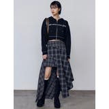 アシンメトリードッキングスカート | EMODA | 詳細画像12 