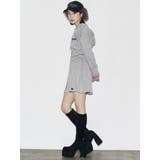 プリーツニットミニスカート | EMODA | 詳細画像18