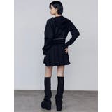 プリーツニットミニスカート | EMODA | 詳細画像6