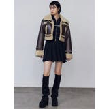 プリーツニットミニスカート | EMODA | 詳細画像8