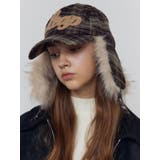 ベージュ | フェイクファーイヤーフラップウールキャップ | EMODA