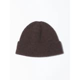 ブラウン | 【VEQUM】TURN BACK BEANIE | EMODA