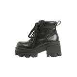 レースアップタンクソールブーツ | EMODA | 詳細画像12 