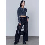 レースアップハーフムーンバッグ | EMODA | 詳細画像3 