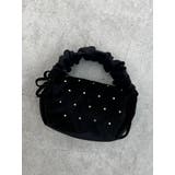 ブラック | スタッズミニバッグ | EMODA