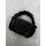 ブラウン | スタッズミニバッグ | EMODA