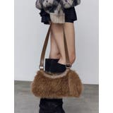 フェイクファーチャームショルダーバッグ | EMODA | 詳細画像5 