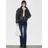 バックリボンフレアハイウエストパギンス | EMODA | 詳細画像45 