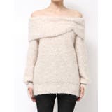 TUCK OFF SHOULDER KNIT | EMODA | 詳細画像3 