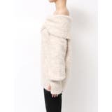 TUCK OFF SHOULDER KNIT | EMODA | 詳細画像4 