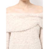 TUCK OFF SHOULDER KNIT | EMODA | 詳細画像6 