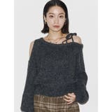 ショルダースキンニット | EMODA | 詳細画像25 