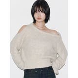 ショルダースキンニット | EMODA | 詳細画像9 