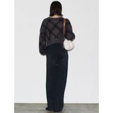 チェックロゴオーバーニット | EMODA | 詳細画像13 