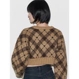 チェックロゴオーバーニット | EMODA | 詳細画像16 