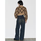 チェックロゴオーバーニット | EMODA | 詳細画像19 