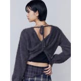 バッククロス2WAYニット | EMODA | 詳細画像10 