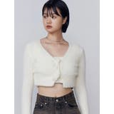 シャギーコンパクトリボンツインセット | EMODA | 詳細画像10 