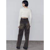 シャギーコンパクトリボンツインセット | EMODA | 詳細画像13 