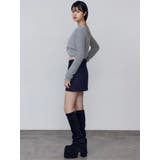 シャギーコンパクトリボンツインセット | EMODA | 詳細画像18 