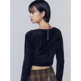 シャギーコンパクトリボンツインセット | EMODA | 詳細画像21 