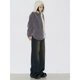 【VEQUM】VELOUR TEXTURE KNIT POLO | EMODA | 詳細画像6 