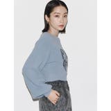 クレーピングパッチシャギーニット | EMODA | 詳細画像10