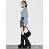 クレーピングパッチシャギーニット | EMODA | 詳細画像13