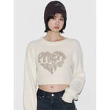 クレーピングパッチシャギーニット | EMODA | 詳細画像24