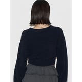 クレーピングパッチシャギーニット | EMODA | 詳細画像4