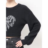 クレーピングパッチシャギーニット | EMODA | 詳細画像47 