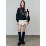 ハートロゴオーバースウェットプルオーバー | EMODA | 詳細画像21 