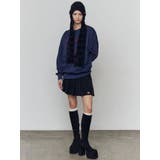 ハートロゴオーバースウェットプルオーバー | EMODA | 詳細画像23 