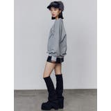 ハートロゴオーバースウェットプルオーバー | EMODA | 詳細画像26 