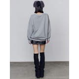 ハートロゴオーバースウェットプルオーバー | EMODA | 詳細画像27 