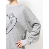 ハートロゴオーバースウェットプルオーバー | EMODA | 詳細画像32 