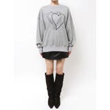 ハートロゴオーバースウェットプルオーバー | EMODA | 詳細画像35 