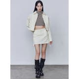 バックレースアップショートブルゾン | EMODA | 詳細画像23 